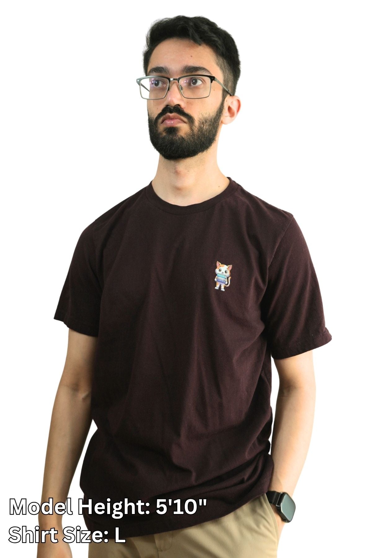 Hector the Book Cat Tee