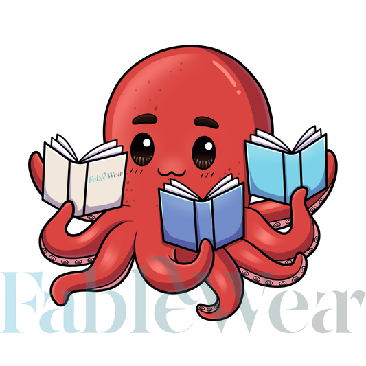 Tully the Book Octopus Tee