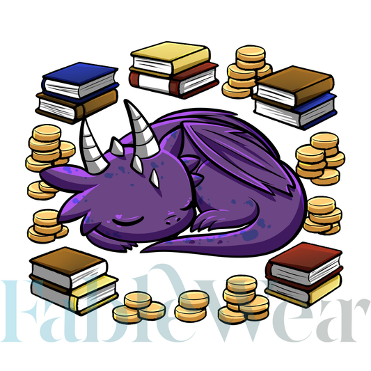 Lyn the Book Dragon Tee