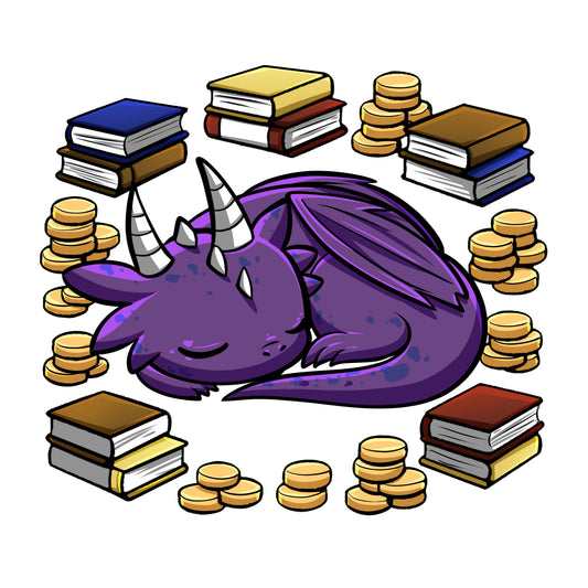 Lyn the Book Dragon Tee
