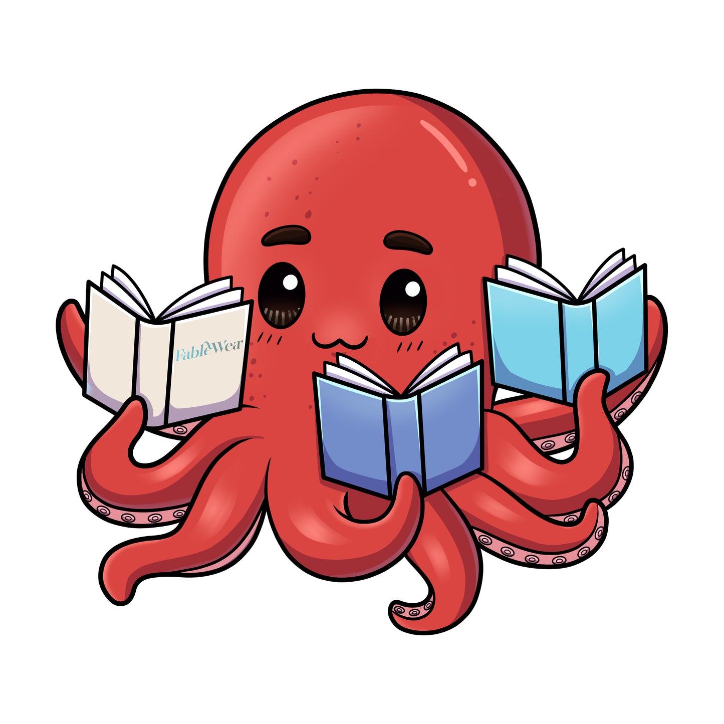 Tully the Book Octopus Tee